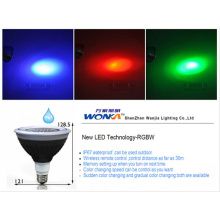 RGB Control remoto LED PAR38 Spotlight